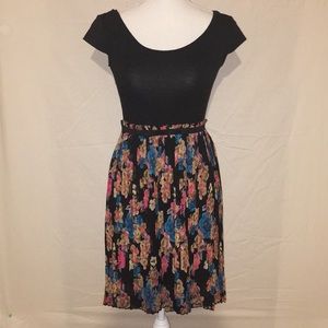 High-low Floral Printed Dress